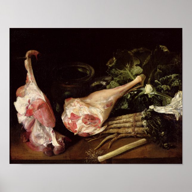 Affiches Table de cuisine, Vie morte (Devant)