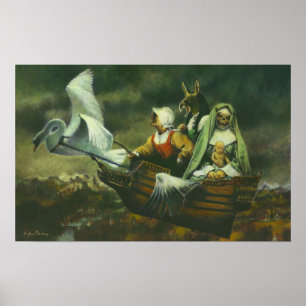 Affiches Tableaux à trois sorcières