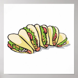 Affiches tacos