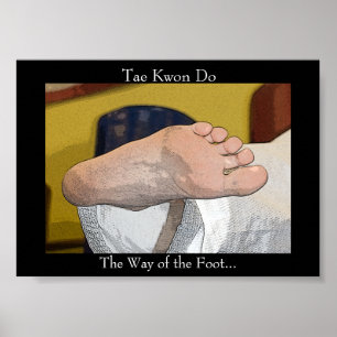 Affiches Tae Kwon Do La Voie du Pied