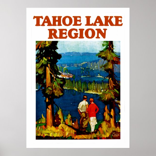 Affiches Tahoe Lake (Devant)