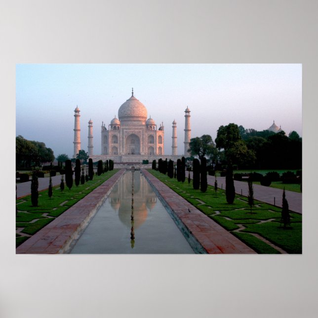 Affiches Taj Mahal à l'aube (Devant)