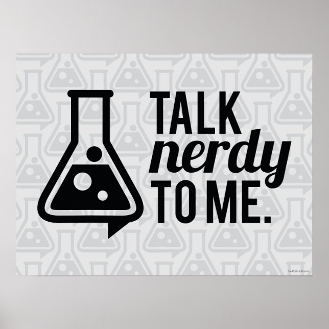 Affiches Talk Nerdy (Devant)