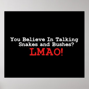 Affiches Talking Snakes and Bushes