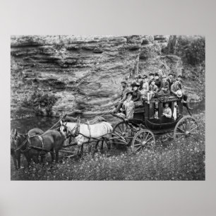 Affiches TALLYHO COACH PARTY c. 1889