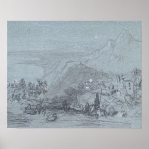 Affiches Taormina, des "vues de la Sicile" (craie et