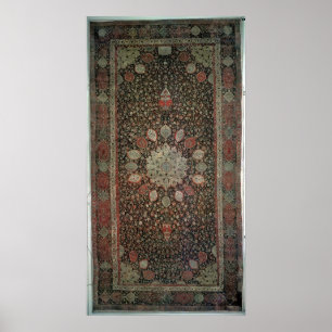 Affiches Tapis Ardabil fait pour la mosquée à Ardabil