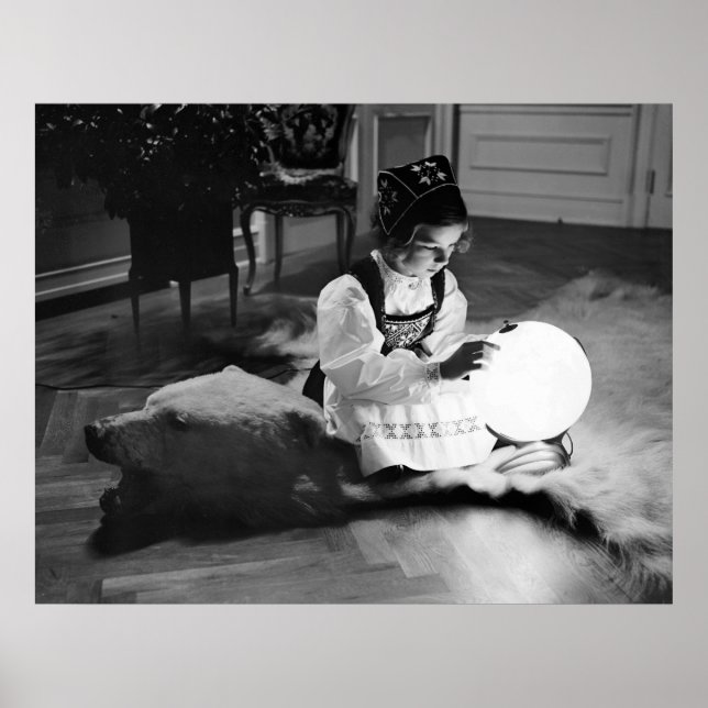 Affiches Tapis de peau d'ours, 1938 (Devant)