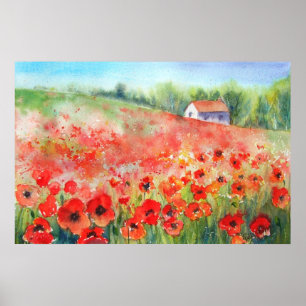 Affiches Tapis d'écarlate