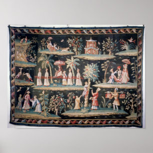 Affiches Tapisserie dans le style Chinoiserie de John van