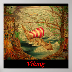 Affiches Tapisserie viking