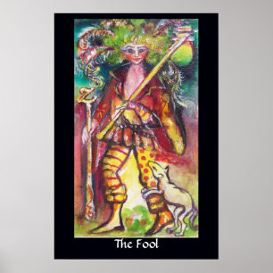 AFFICHES TAROTES DES OMBRES PERDUES /LE FOOL