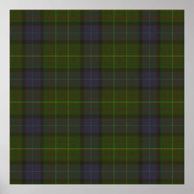 Affiches tartan californien (Devant)