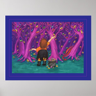 Affiches Tarte de globe oculaire