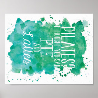 Affiches Tartes et tartes - Turquoise/vert