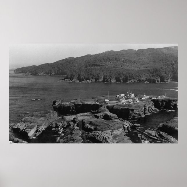 Affiches Tatoosh Island et Cape Flattery, Washington (Devant)