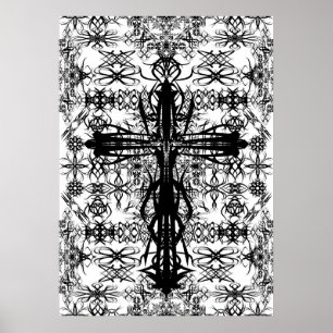 Affiches tatouage et croix