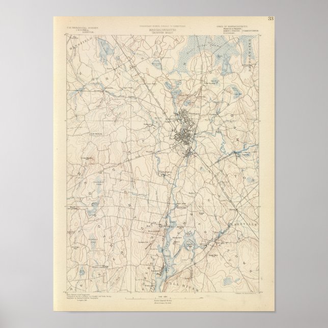 Affiches Taunton, Massachusetts (Devant)