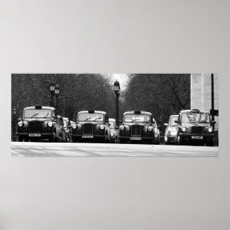 Affiches Taxis Londres