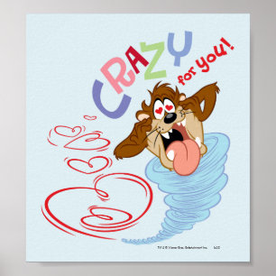 Affiches TAZ™ Fou pour vous !