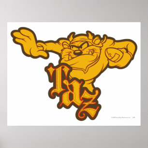 Affiches TAZ™ Un Bras