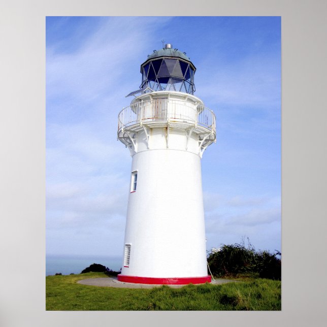 Affiches Te Araroa, Nouvelle-Zélande. Un phare donne (Devant)
