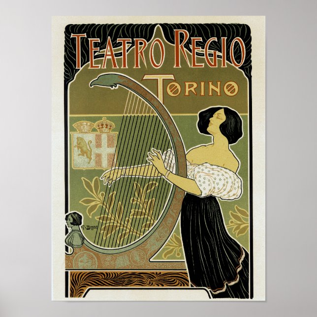 Affiches Teatro Regio Torino (Devant)