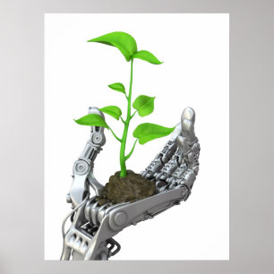 Affiches Technologie de pointe et écologie