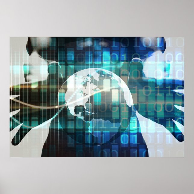 Affiches Technologie perturbatrice et innovation dans le no (Devant)