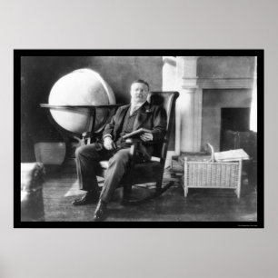 Affiches Teddy Roosevelt dans le repos 1908