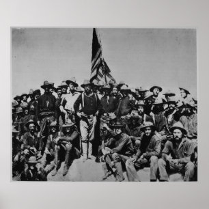 Affiches Teddy's Colts Teddy Roosevelt Rough Riders 1898
