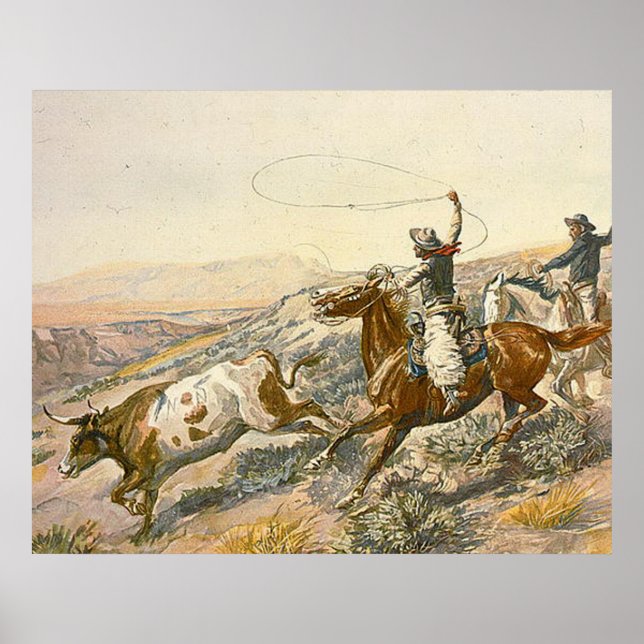 Affiches TEE Cattle Drive (Devant)