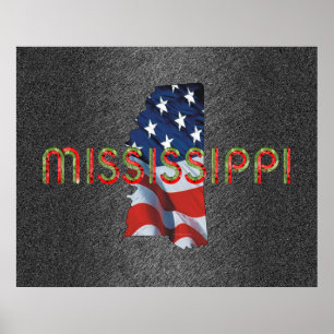 Affiches TEE Patriot Mississippi