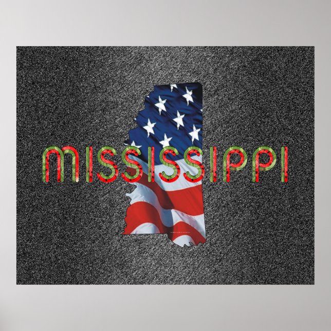 Affiches TEE Patriot Mississippi (Devant)