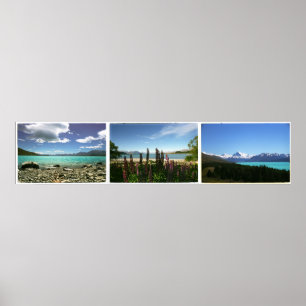 Affiches Tekapo Triple No1