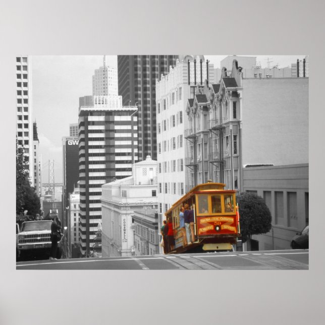 Affiches Téléphérique de San Francisco - Highlight Photo Ar (Devant)