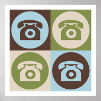 Téléphones Pop Art