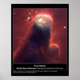 Affiches Télescope cône Nebula NGC 2264