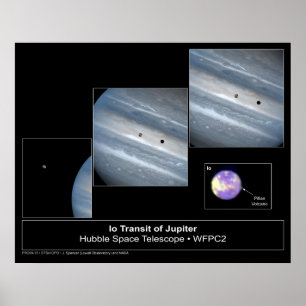 Affiches Télescope Io Jupiter Transit Hubble Photo