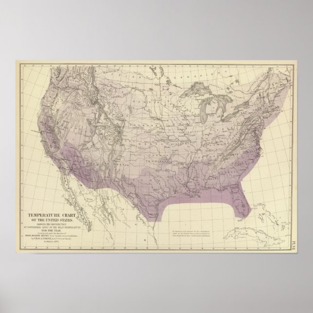 Affiches Température américaine (Devant)