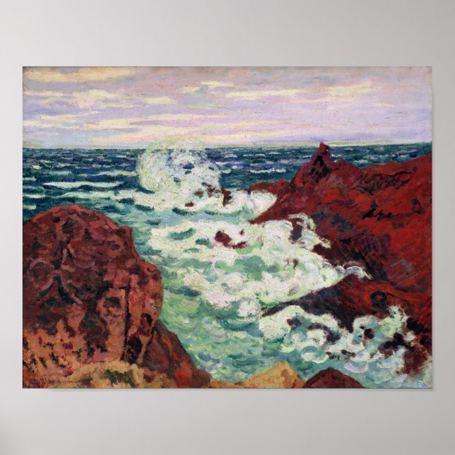 Affiches Tempête à Agay, 1895 (Devant)