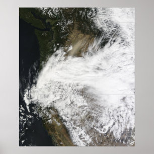 Affiches Tempête de poussière dans l'est de Washington, USA