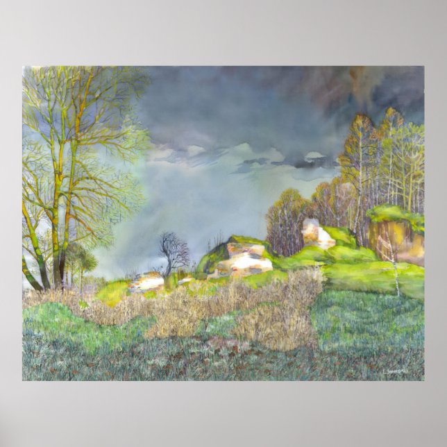 Affiches Tempête printanière (Devant)