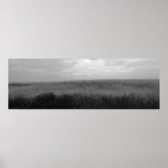 Affiches Tempête Sèche Au-Dessus Des Prairies De L'Oklahoma (Devant)