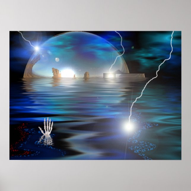 Affiches Tempête spatiale (Devant)