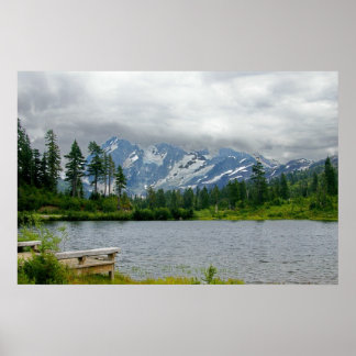 Affiches Tempête sur Shuksan et Picture Lake