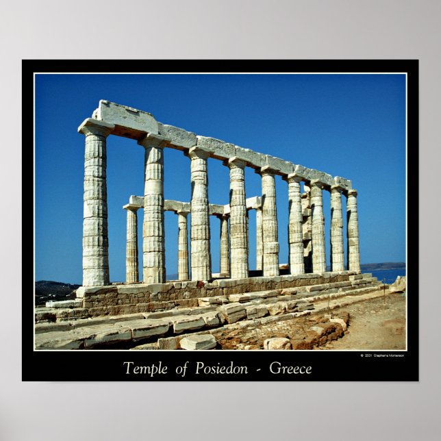 AFFICHES TEMPLE DE POSIEDON (Devant)