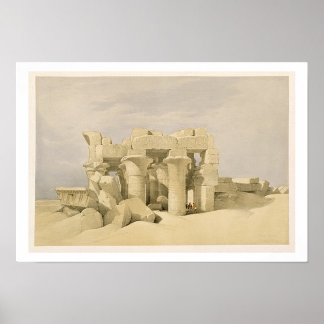 Affiches Temple de Sobek et Haroeris à Kom Ombo, de 'Eg (Devant)