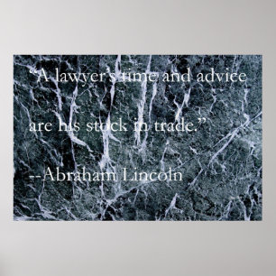 Affiches Temps et conseils d'un avocat