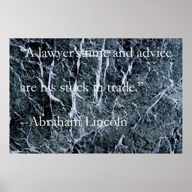 Affiches Temps et conseils d'un avocat (Devant)